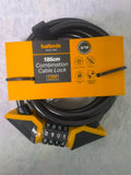 Halfords 185cm Combination Cable Lock – 10mm