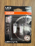 OSRAM LEDriving SL W5W White LED Bulbs – W2.1x9.5d – Twin Pack