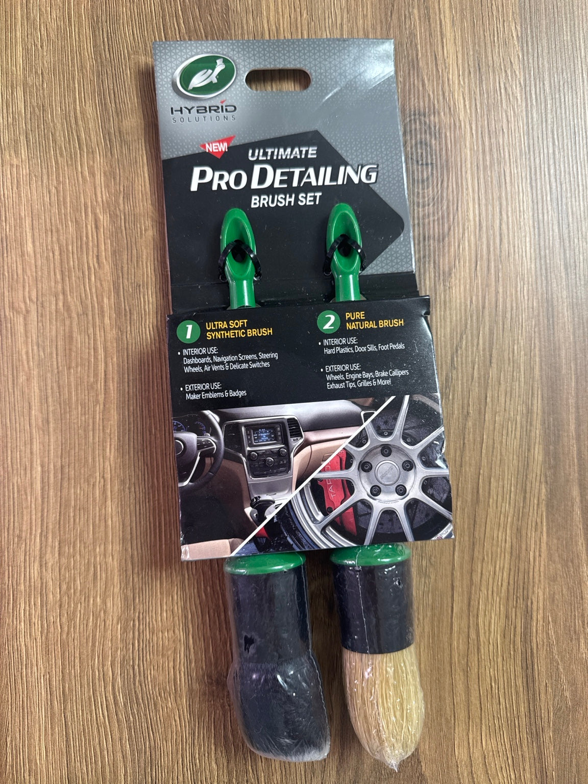 Turtle Wax Hybrid Solutions Ultimate Pro Detailing Brush Set – 2 Piece