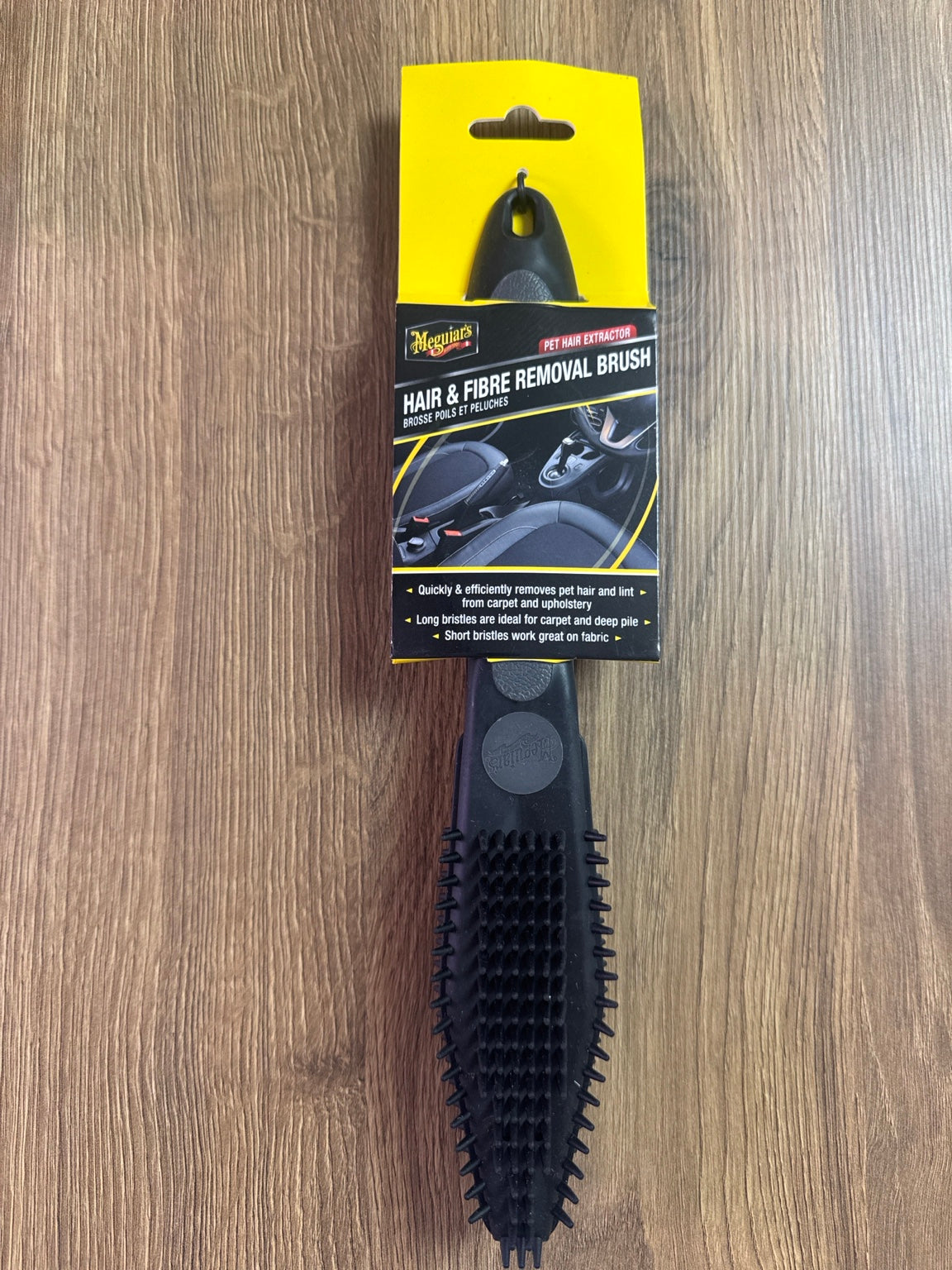 Meguiar’s Hair & Fibre Removal Brush – Pet Hair Extractor X1140EU