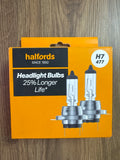 Halfords H7 477 Headlight Bulbs – Twin Pack – 12V 55W