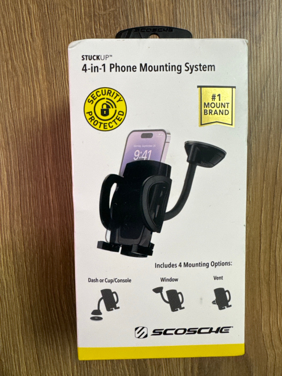 Scosche StuckUp 4-in-1 Universal Phone & GPS Car Mount