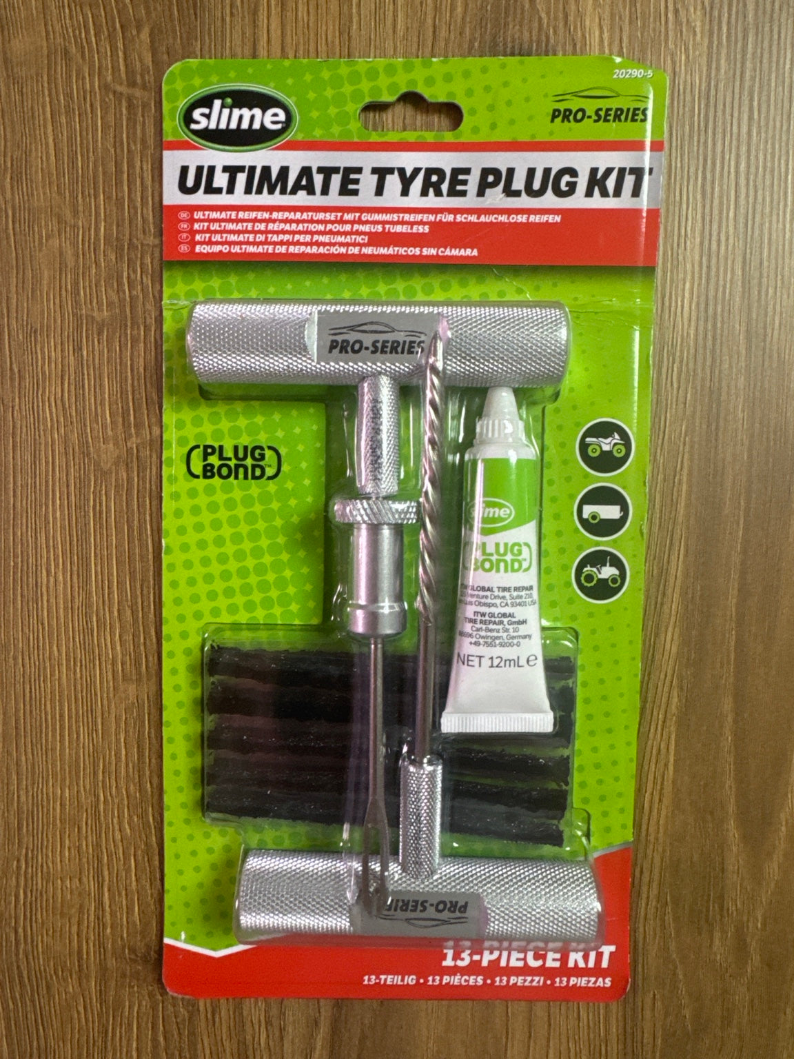 Slime Pro-Series Ultimate Tyre Plug Kit – 13 Piece – 20290-5