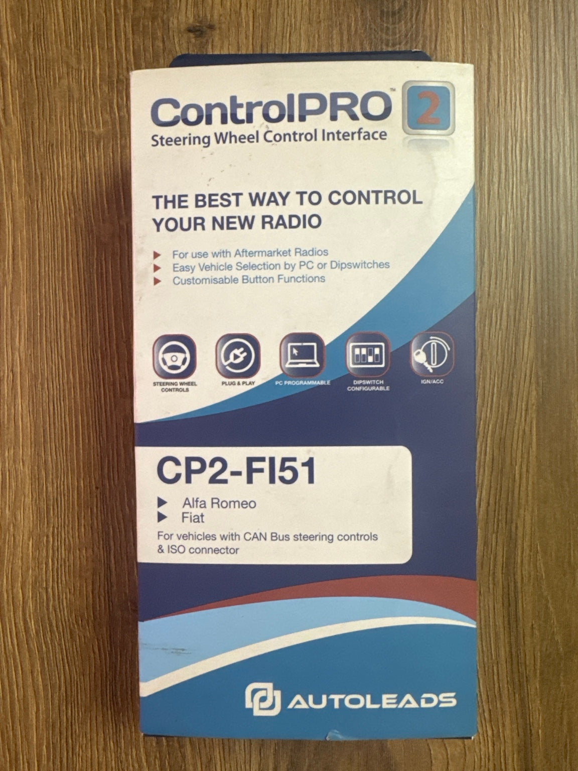 Autoleads ControlPRO 2 CP2-FI51 Steering Wheel Control Interface – Alfa Romeo / Fiat